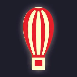 چراغ خواب دیواری مدل بالن