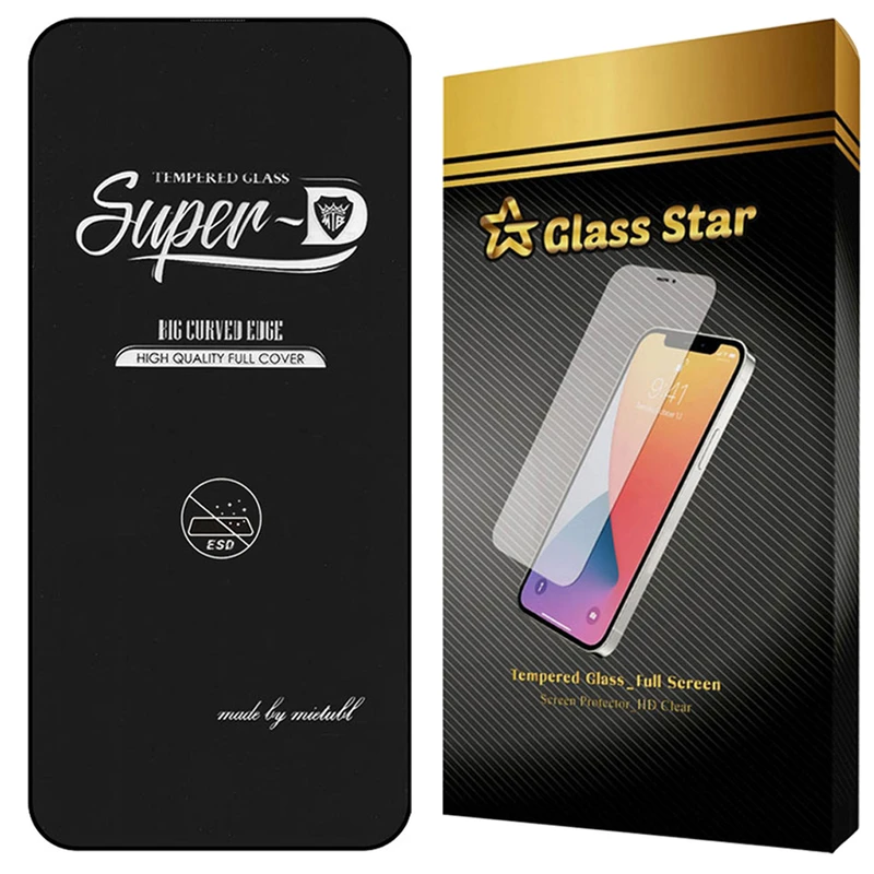 محافظ صفحه نمایش شیشه ای گلس استار مدل SUPRDG مناسب برای گوشی موبایل اپل iPhone 15