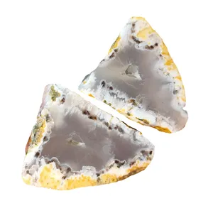 سنگ راف عقیق مدل jd64 مجموعه 2 عددی