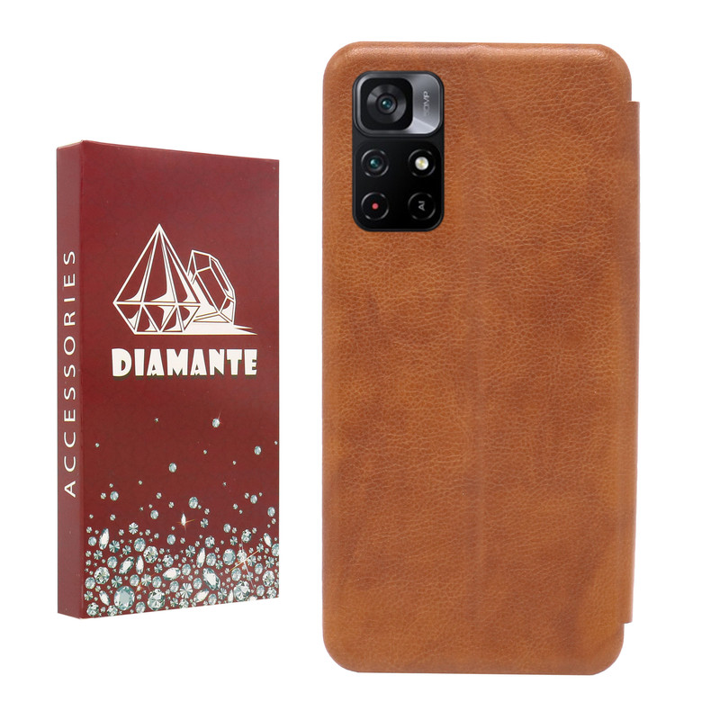 کیف کلاسوری دیامانته مدل مومکس مناسب برای گوشی موبایل شیائومی Poco M4 4G / M4 Pro 4G
