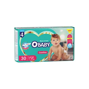 پوشک کودک اوبیبی مدل کامفلکس سایز 4 بسته 30 عددی