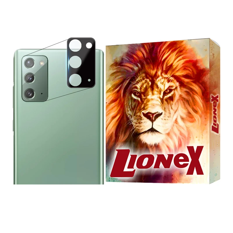 محافظ لنز دوربین  لایونکس مدل FULLENSLمناسب برای گوشی موبایل سامسونگ Galaxy Note 20 4G / Galaxy Note 20 5G