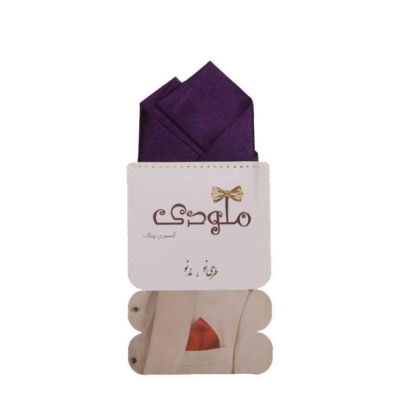 دستمال جیب مردانه ملودی مدل PS5108MSSprpl
