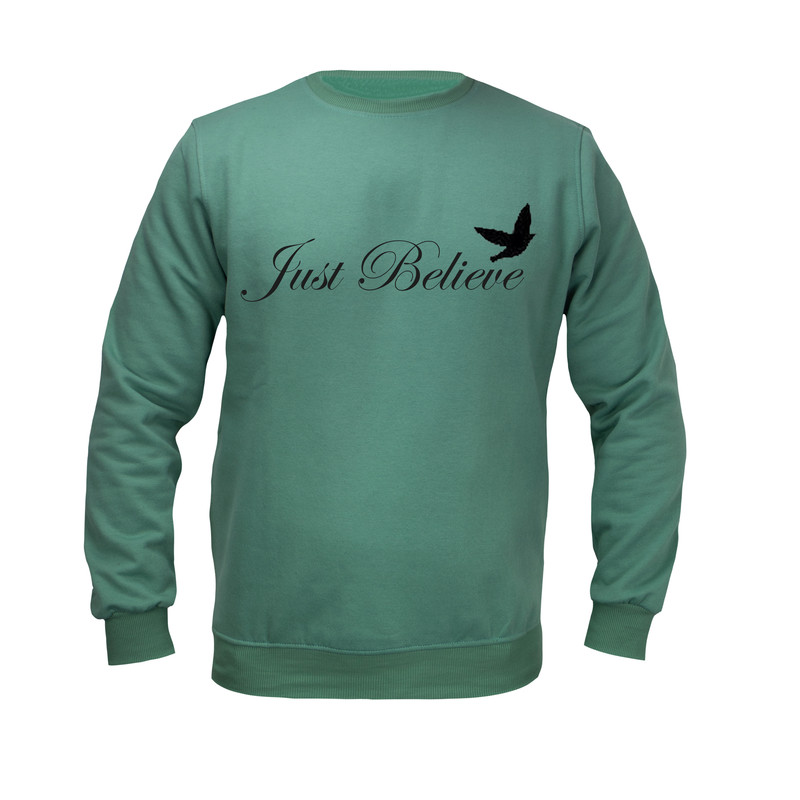سویشرت مردانه مدل just believe