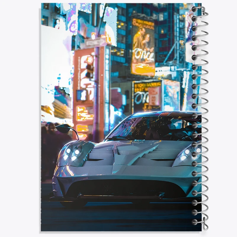 دفتر نقاشی 50 برگ خندالو طرح ماشین اسپرت کد F1010