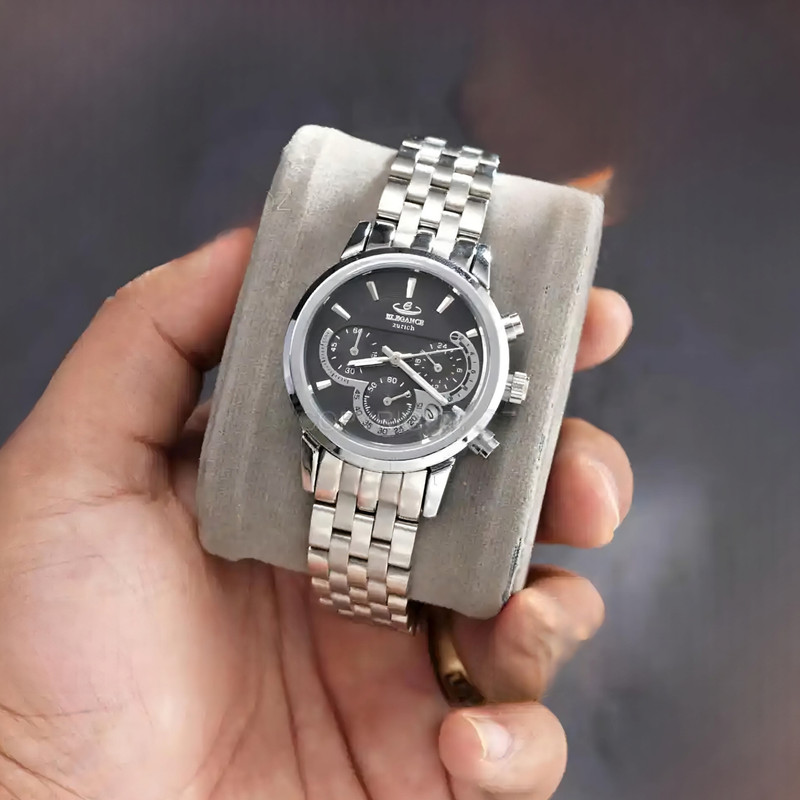 ساعت مچی عقربه ای زنانه الگانس مدل سه موتور فعال کرنو گراف قفل مخفی کد 2