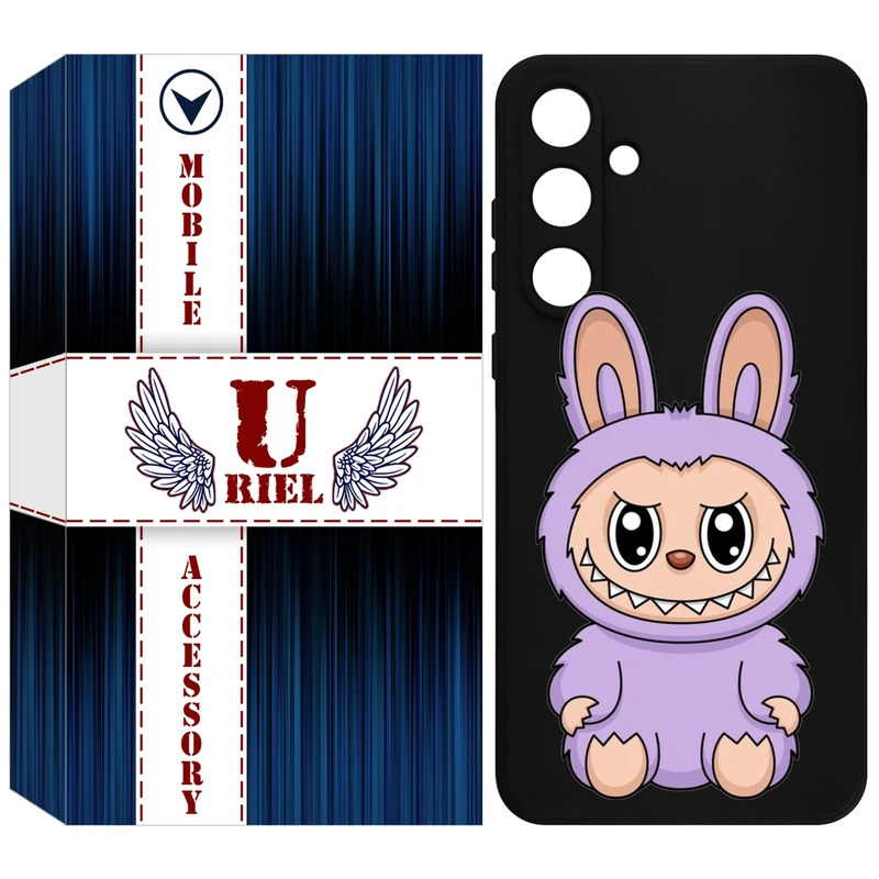 کاور یوریل مدل KSH کد 130 طرح لبوبو Labubu مناسب برای گوشی  موبایل سامسونگ Galaxy S25 FE