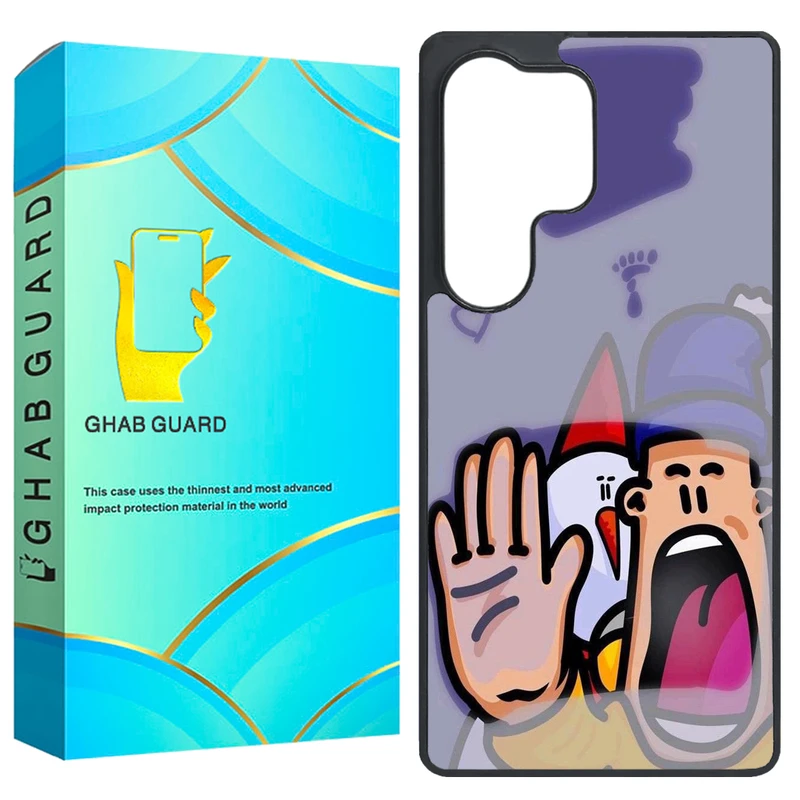 کاور قاب گارد طرح آدم برفی مدل GS25U مناسب برای گوشی موبایل سامسونگ Galaxy S25 Ultra 