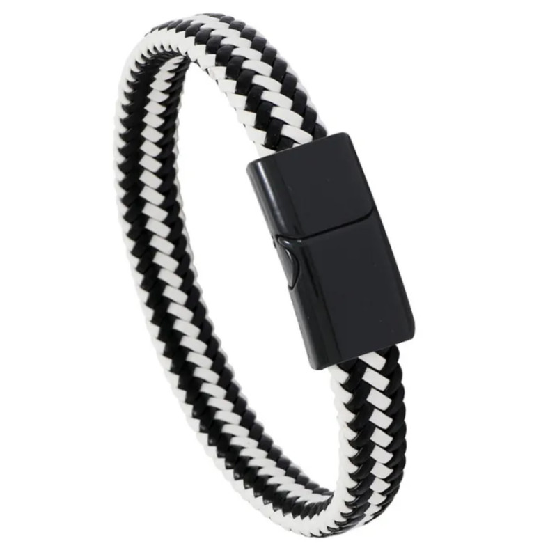 دستبند مردانه مدل چرم طبیعی کد 1339