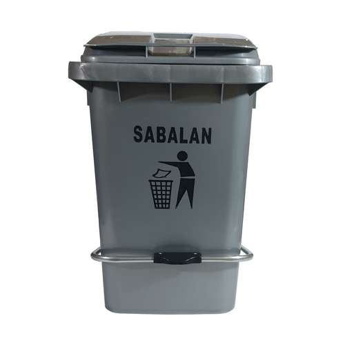 سطل زباله سبلان مدل پدالی کد 60liter