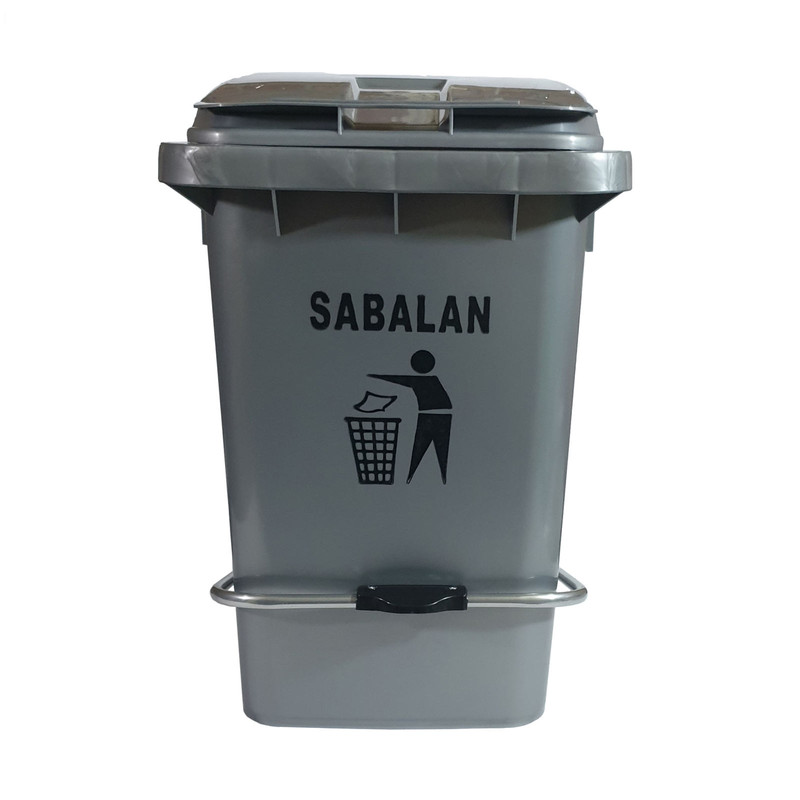 سطل زباله سبلان مدل پدالی کد 60liter
