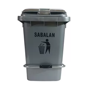 سطل زباله سبلان مدل پدالی کد 60liter