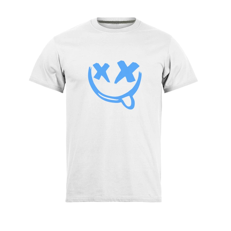 تی شرت آستین کوتاه مردانه مدل smile کد 0457