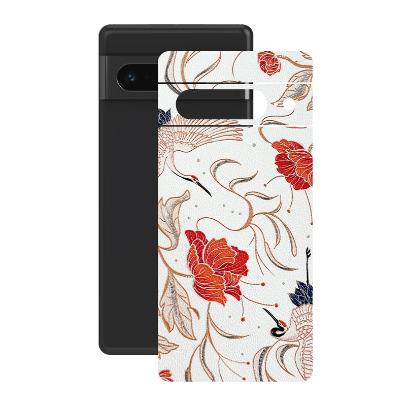 برچسب پوششی ریمکس مدل Leth طرح گل مناسب برای گوشی موبایل گوگل Pixel 7 Pro