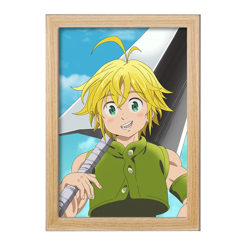 تابلو خندالو مدل ملیوداس انیمه هفت گناه کبیره  کد 17557