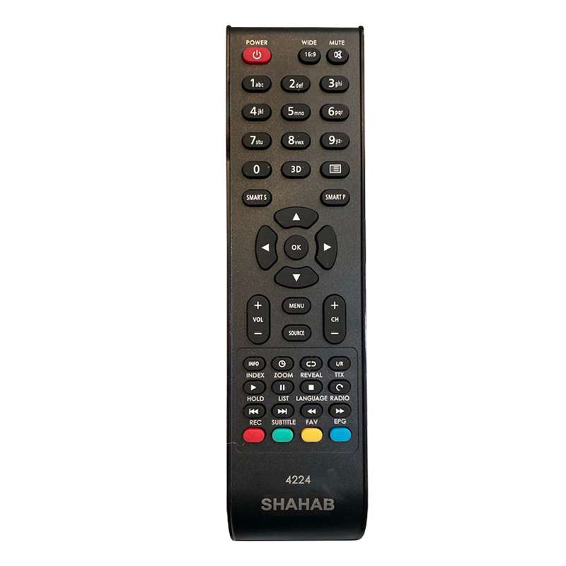 ریموت کنترل تلویزیون شهاب مدل 4224 ریموت کنترل تلویزیون شهاب مدل 4224