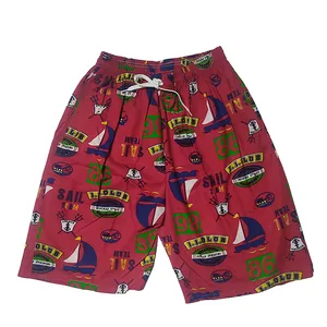 شلوارک مردانه مدل جی جی رنگ قرمز