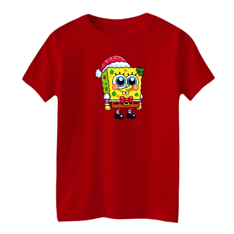 تی شرت آستین کوتاه بچگانه مدل کریسمسی کد 03