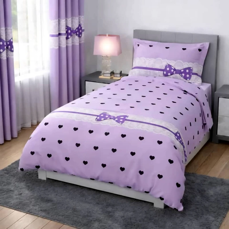 سرویس خواب 1 نفر 4 تکه مدل پاپیون کد 1219