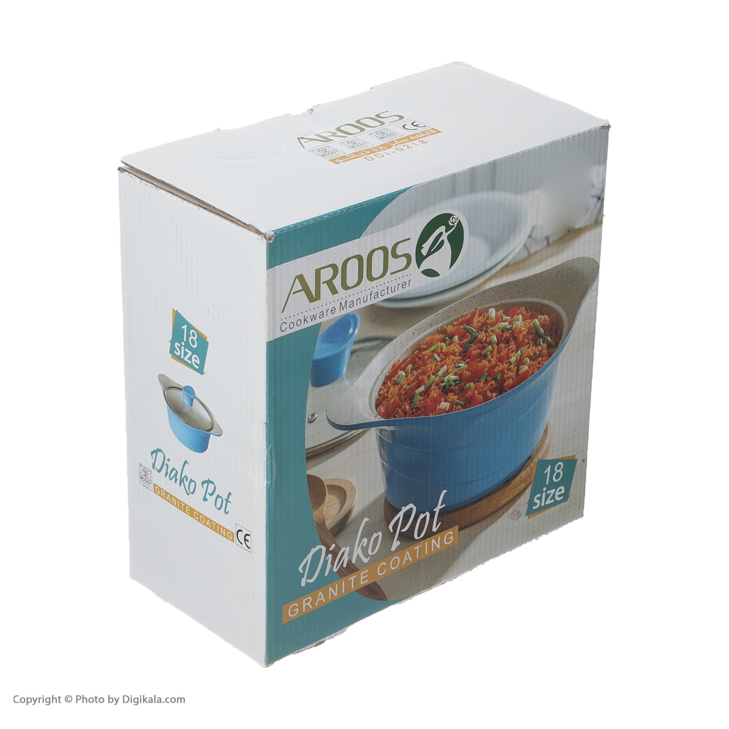 قابلمه عروس سری دياکو مدل DDi-0218 سايز 18