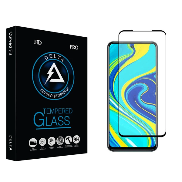 محافظ صفحه نمایش سرامیکی دلتا مدل Fit مناسب برای گوشی موبایل شیائومی Redmi Note 9 Pro