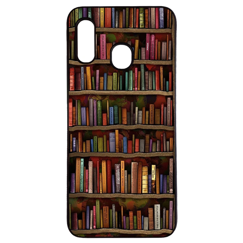کاور طرح کتابخانه کد 1146 مناسب برای گوشی موبایل سامسونگ galaxy a30