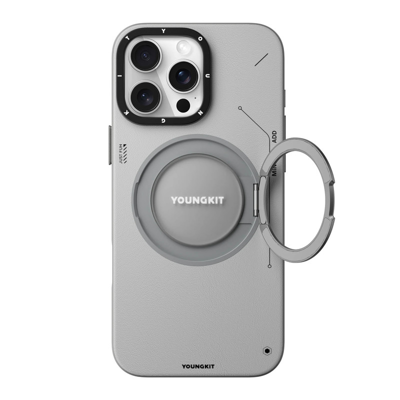 کاور یانگ کیت مدل Leather 360° مناسب برای گوشی موبایل اپل iphone 15promax