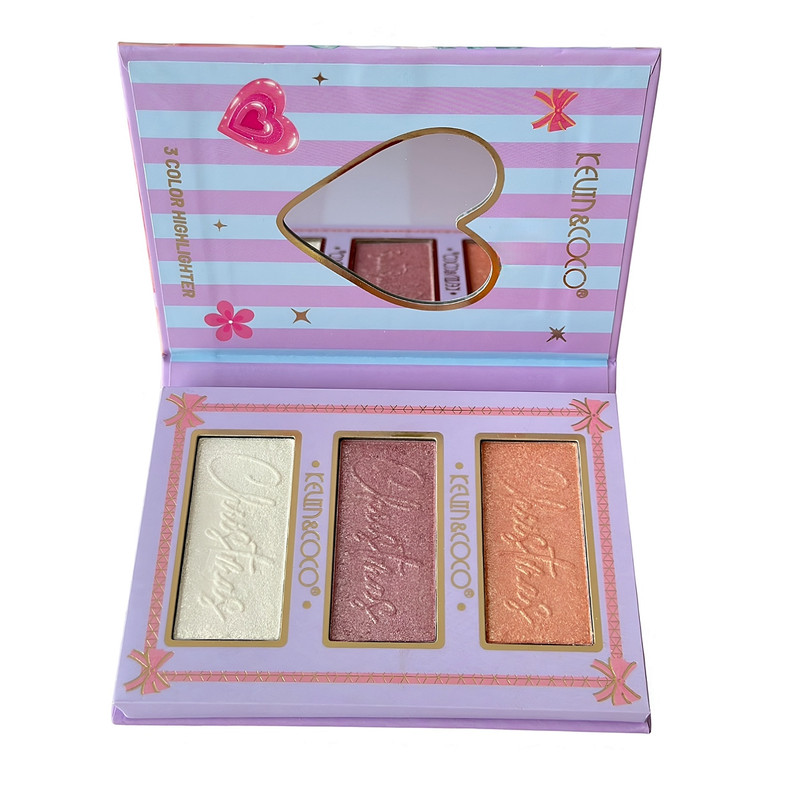 پالت هایلایتر کوین کوکو مدل مینی کد 01 پالت هایلایتر کوین کوکو مدل مینی کد 01