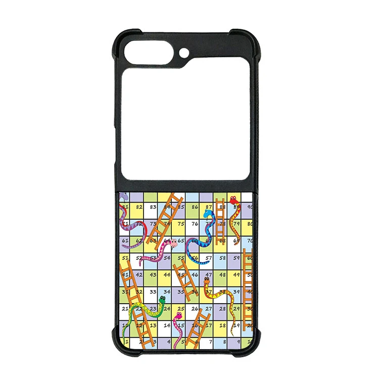 کاور قاب گارد هوم طرح مار و پله مناسب برای گوشی موبایل سامسونگ galaxy z flip 5