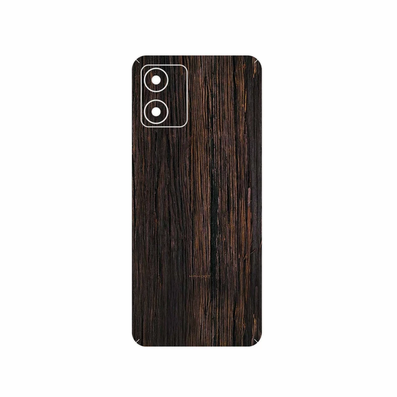 برچسب پوششی ماهوت مدل Burned_Wood مناسب برای گوشی موبایل موتورولا Moto E13