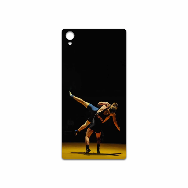 برچسب پوششی ماهوت مدل Wrestling مناسب برای گوشی موبایل سونی Xperia Z1