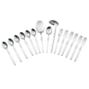 سرویس قاشق و چنگال 15 پارچه جی فی نی مدل G-2555 مناسب 6 نفر