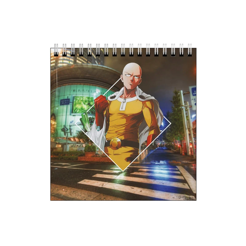 دفتر طراحی طرح انیمه مرد تک مشتی کد 9837603