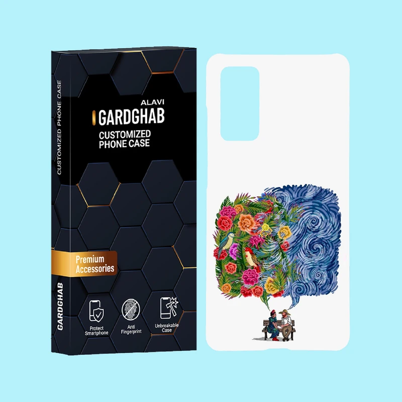 کاور گارد قاب علوی مدل هنری مناسب برای گوشی موبایل سامسونگ Galaxy S20 FE