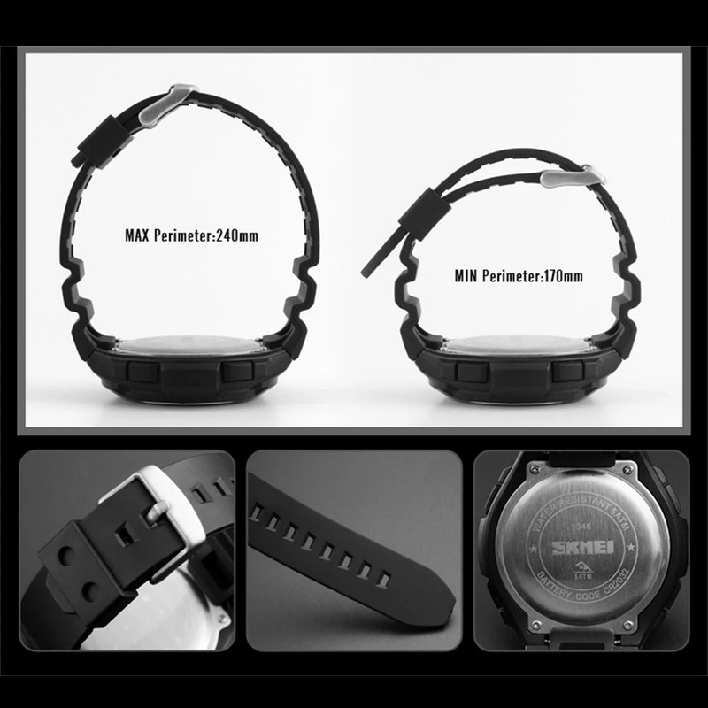 ساعت مچی دیجیتال اسکمی مدل 1346 ساعت مچی دیجیتال اسکمی مدل 1346