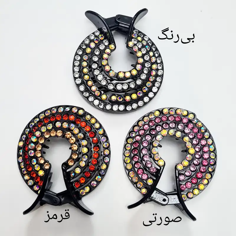 کلیپس مو زنانه مدل سامورایی دم اسبی کد brg SD10