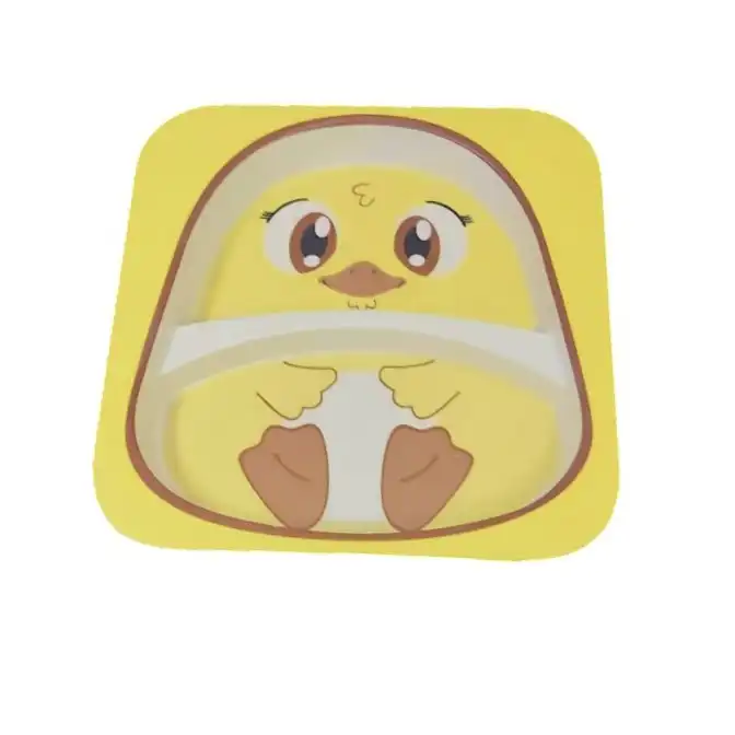 بشقاب کودک مدل جوجه کد B106