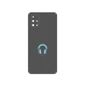 MAHOOT Minimal Headphone Icon Cover Sticker for Samsung Galaxy M31S