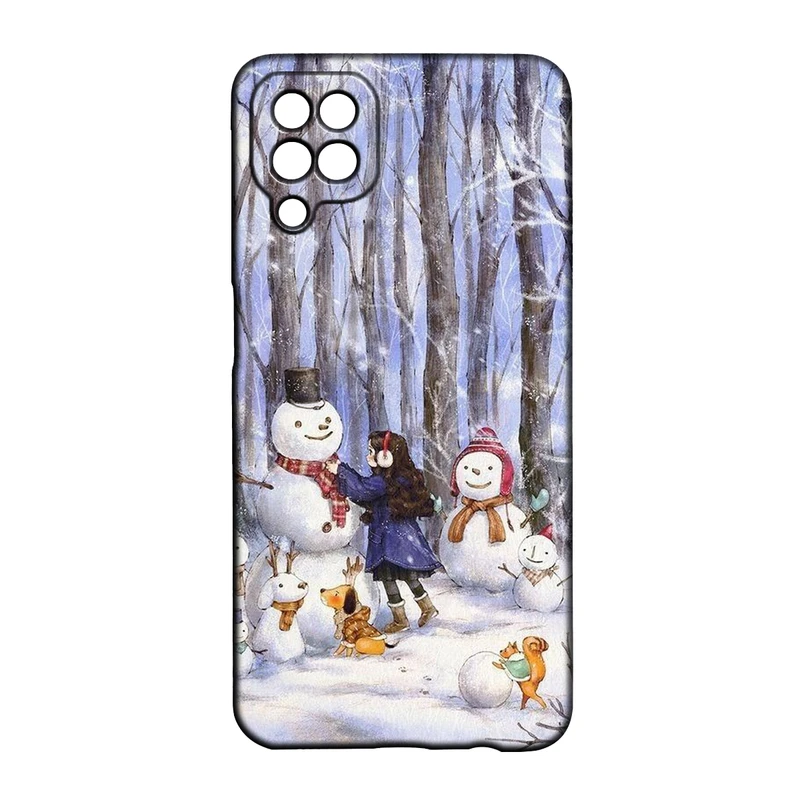 کاور طرح دخترانه کد 291 مناسب برای گوشی موبایل سامسونگ Galaxy A22 4g