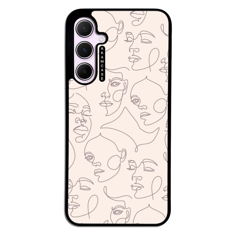 کاور آکام مدل AMC-WSGA35-CREAMY-8 مناسب برای گوشی موبایل سامسونگ Galaxy A35