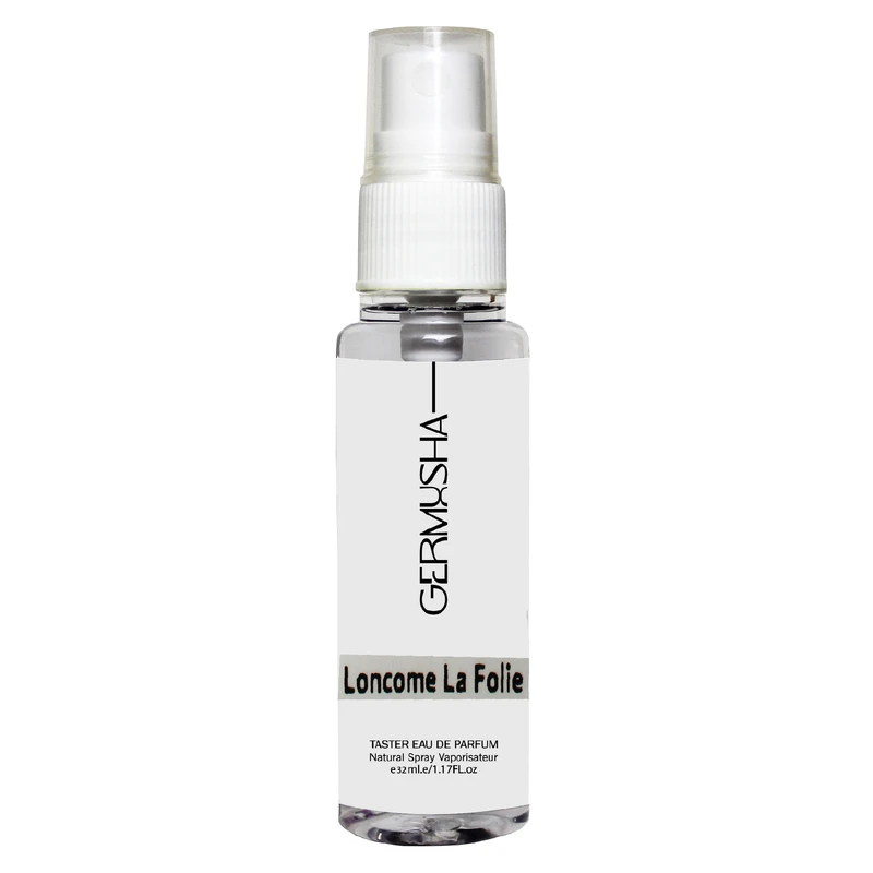 عطر جیبی زنانه گرموشا مدل ترزور لا فولی با رایحه شیرین حجم 32 میلی‌لیتر