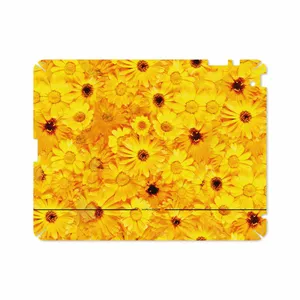 برچسب پوششی ماهوت مدل Yellow-Flower مناسب برای تبلت اپل iPad 2 2011 A1397