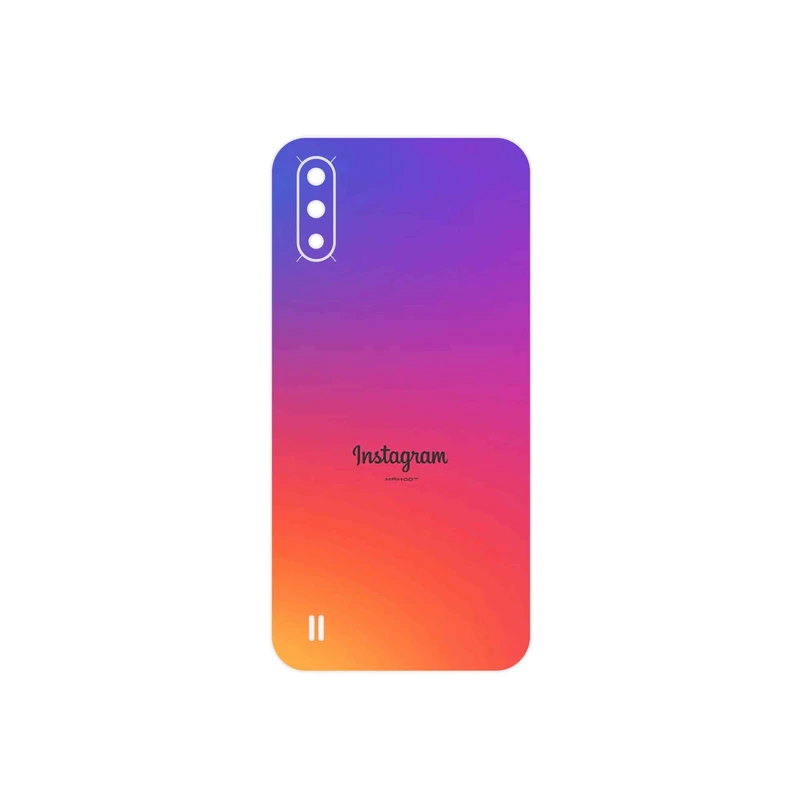 برچسب پوششی ماهوت مدل Instagram مناسب برای گوشی موبایل سامسونگ Galaxy A01