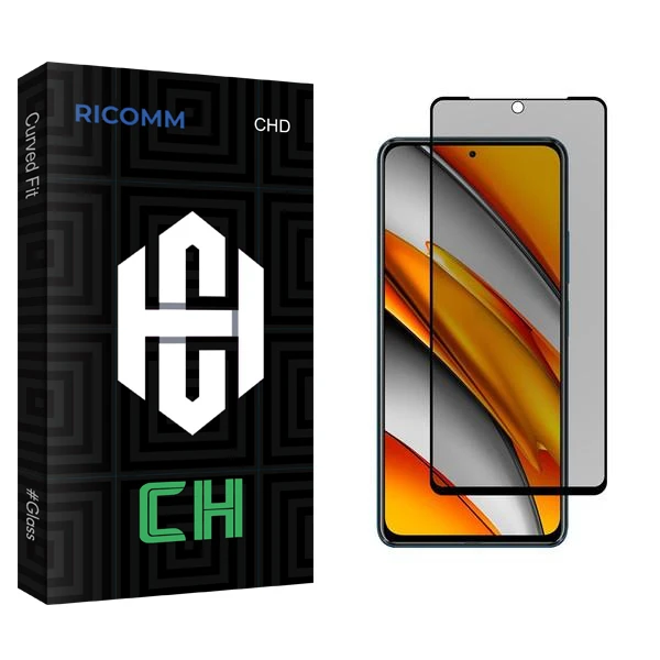 محافظ صفحه نمایش حریم شخصی ریکام مدل CH2 مناسب برای گوشی موبایل شیائومی Poco F4
