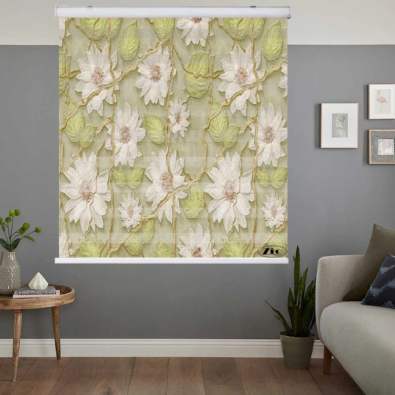 پرده زبرا زیو کد 3D1284 سایز 150x200 سانتی متر