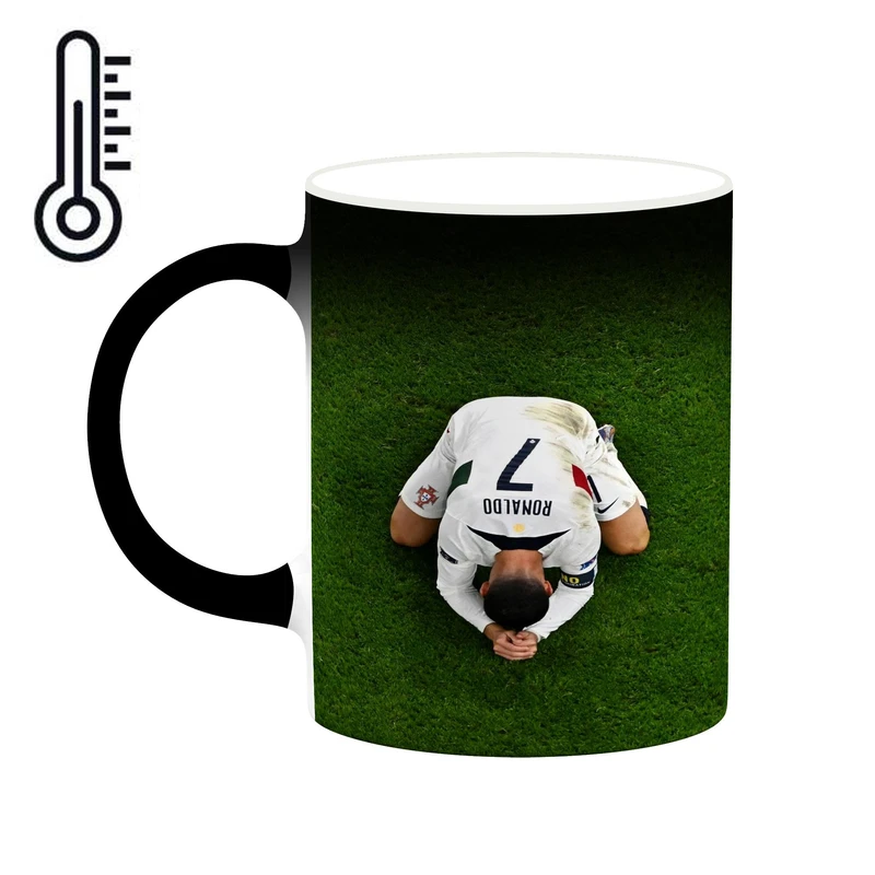 ماگ حرارتی کاکتی طرح Ronaldo رونالدو مدل mgh43098