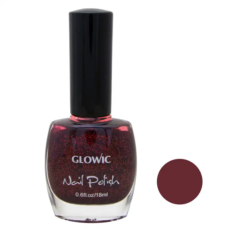 لاک ناخن گلویک مدل GLO شماره 58