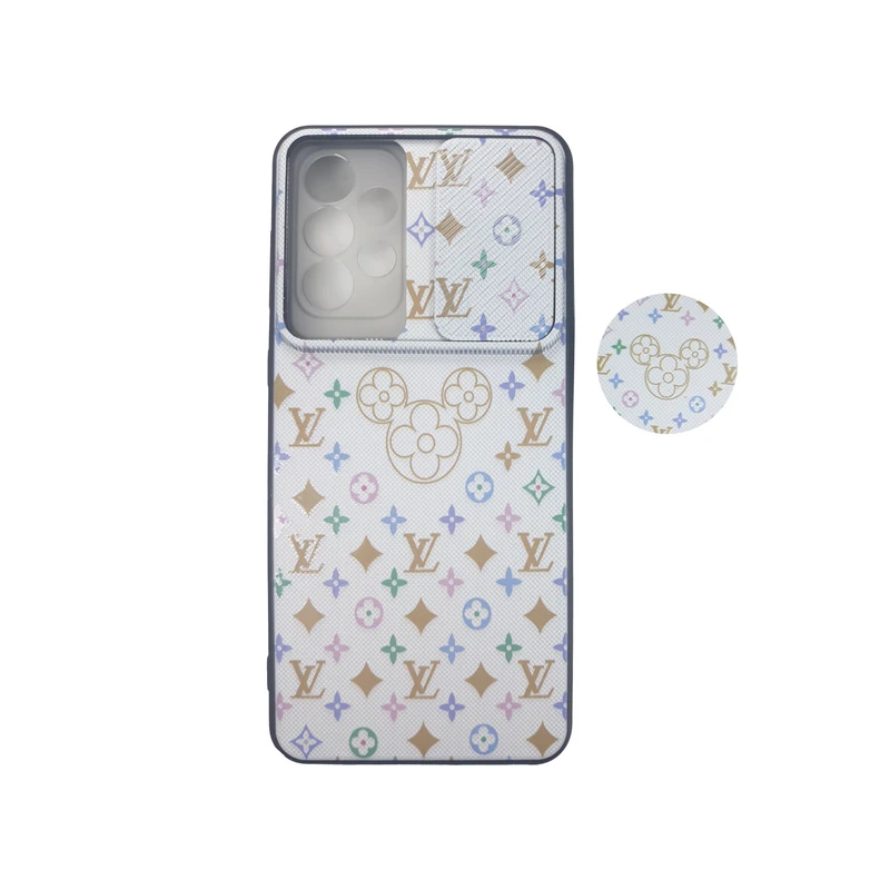 کاور مدل as12 مناسب برای گوشی موبایل سامسونگ Galaxy A33 به همراه پاپ سوکت  