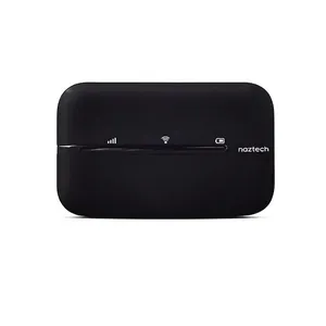 مودم 4G LTE قابل حمل نزتک مدل NZT-77CT با باتری 2100 میلی‌آمپر، پشتیبانی از 10 کاربر همزمان، آنتن داخلی، پورت USB Type-C و شیار سیم کارت میکرو