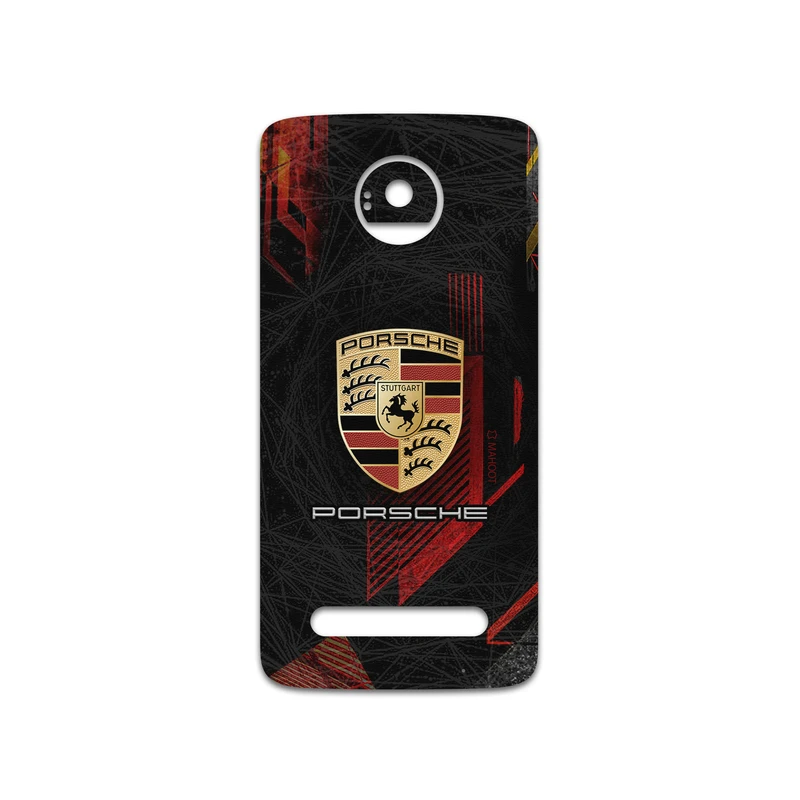 برچسب پوششی ماهوت مدل Porsche مناسب برای گوشی موبایل موتورولا Moto Z2 Play